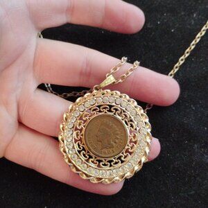 1905 Indian head penny necklace